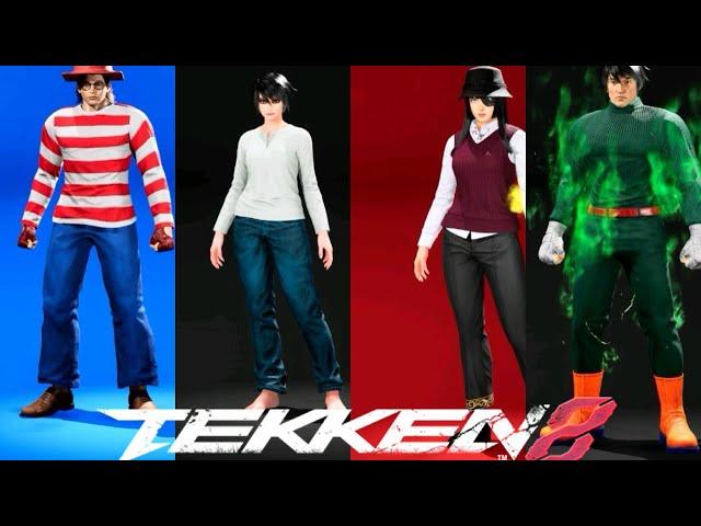 New wave Tekken 8 customizations pt 2￼
