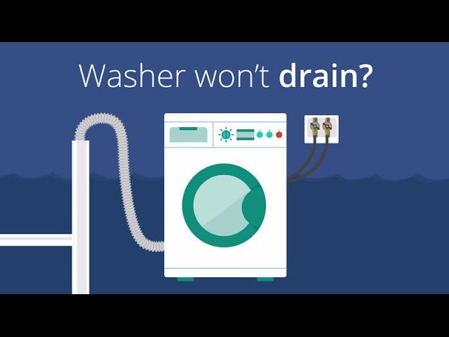 Washer Won't Drain? How to Clean Out Your Drain Hose