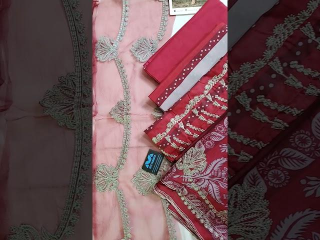 Range by Charizma Embroidered Lawn suit with Embroidered Voil Lawn Dupa R6,350/- 0322 8853131 #Range