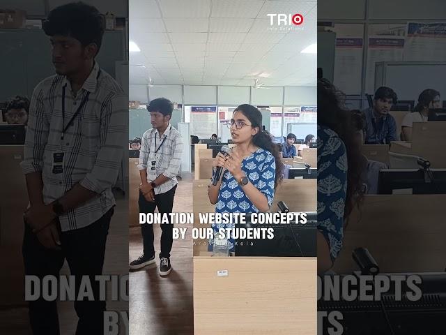STUDENT PROJECT EXPLANATION  #learnwitharavind #uiux #trio #userinterface #uiuxintelugu #knr #hyd