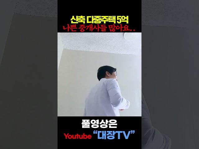 신축급 다중주택 5억...? 하지만 임차인들은 죽어가요...