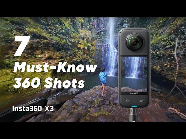 Insta360 X3 - 7 Must-Know Shots for Next-Level Footage (ft. Lincolas)