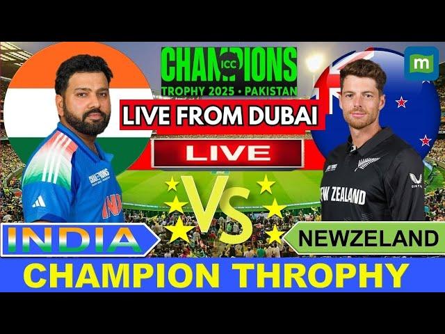 India vs New Zealand, Final | Live Cricket Match Today | IND vs NZ Live | Champions Trophy Final