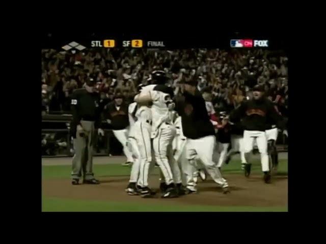 ONE day until Christmas? Here's No. 1 Kenny Lofton sending the Giants to the World Series in 2002!