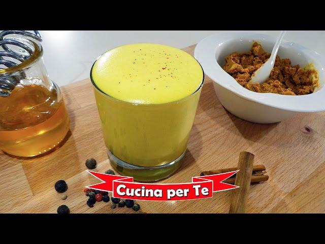 Golden Milk - Latte d'Oro alla Curcuma - la Ricetta Veloce