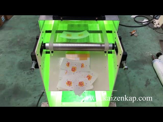 Kaizenkap Paper Cup Fan Blank Ofset Printing Machine