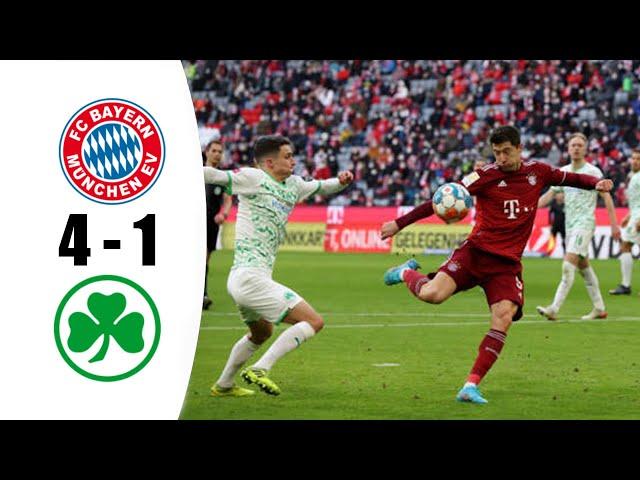 Bayern München 4-1 Greuther Fürth Highlights | Bundesliga 2021-2022