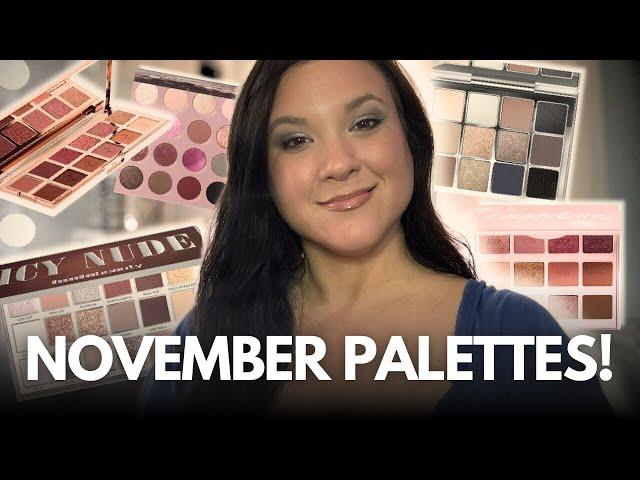 EYESHADOW RANKINGS: Ranking the 24 Palettes I Wore in November & the Looks I Created With Them