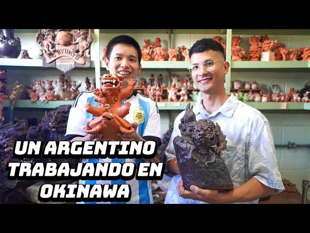 Un NIKKEI ARGENTINO que tiene su taller de SHISA en Okinawa!!