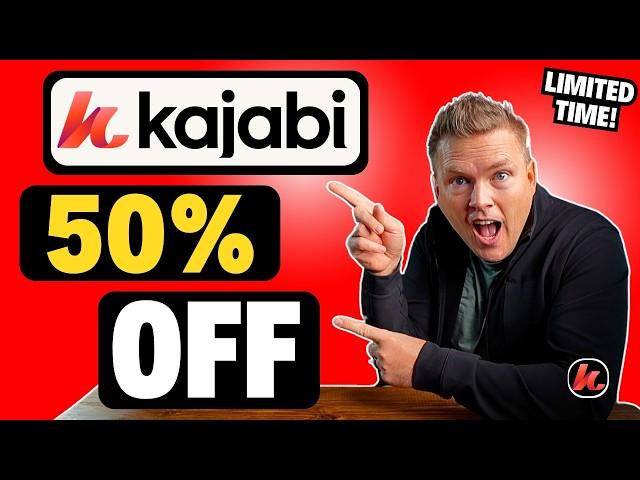 Kajabi 50% OFF ALL PLANS (12 Months of Kajabi for HALF PRICE)