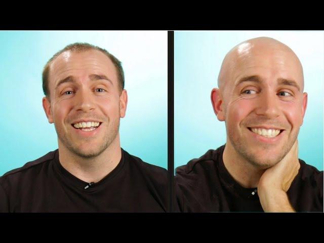 Balding Guys Go Completely Bald