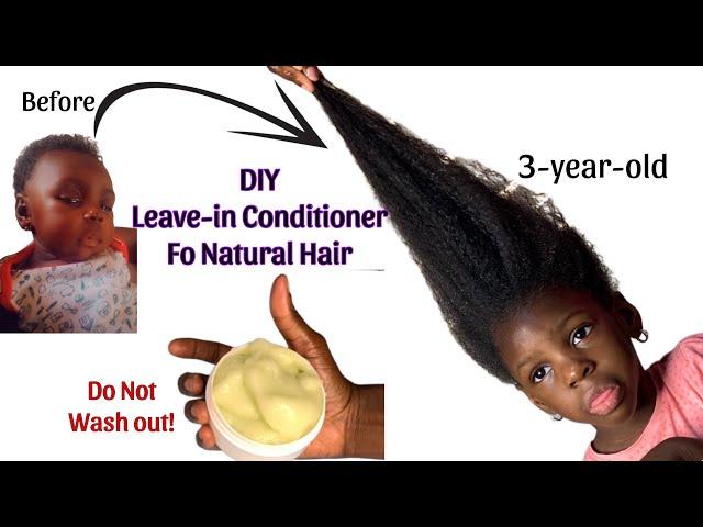 DIY Leave-in Conditioner for Natural Hair! Hair Fertiliser For Extreme And Fast Hair Growth