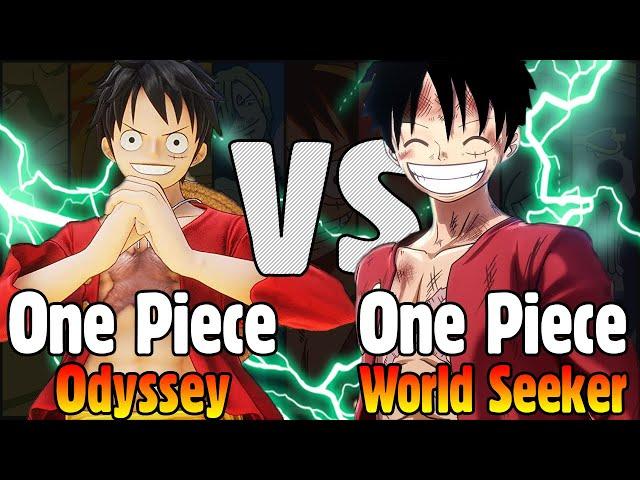 One Piece: Odyssey против World Seeker