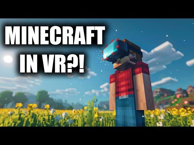 MINECRAFT In VR?! / RealmCraft VR / A Native VR Minecraft Clone #minecraft #realmcraft #vivecraft