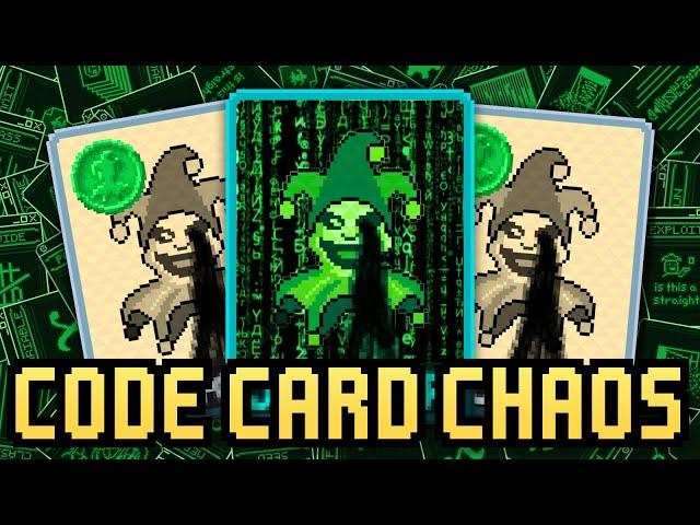 Triple Canvas Code Card Chaos - Balatro Cryptid Mod