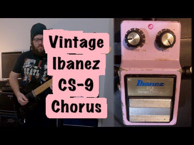 Vintage Ibanez CS-9 Chorus