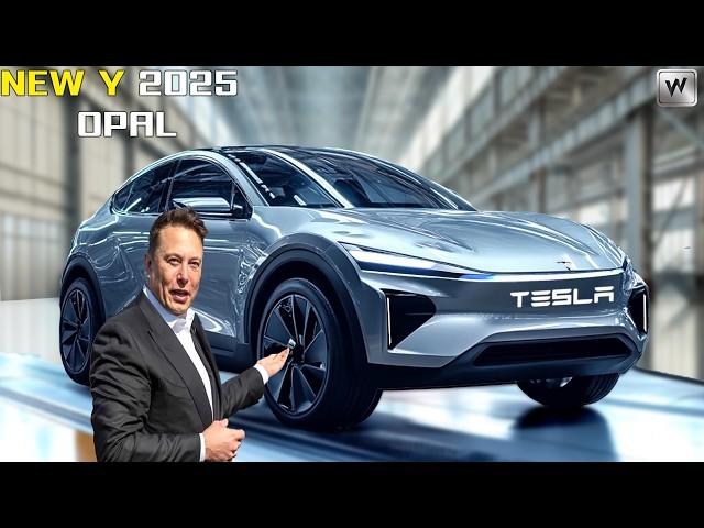 No More JUNIPER. Elon Musk Reveals New 2025 Tesla Model Y “Opal”: SHOCKING Production Plan!