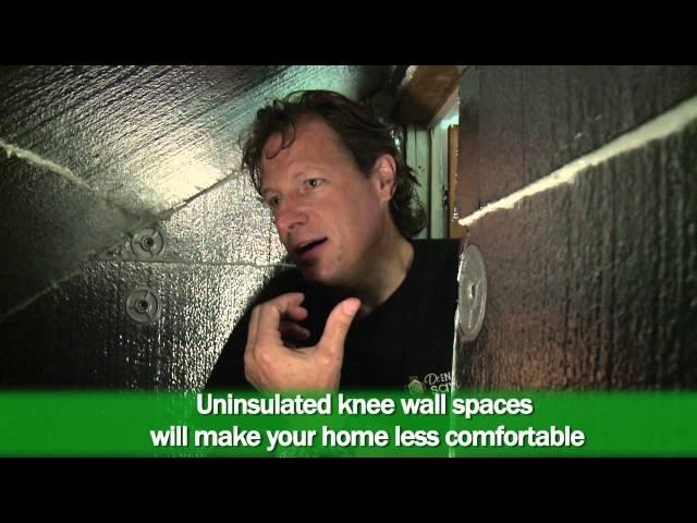 Making Knee Wall Spaces Energy Efficient