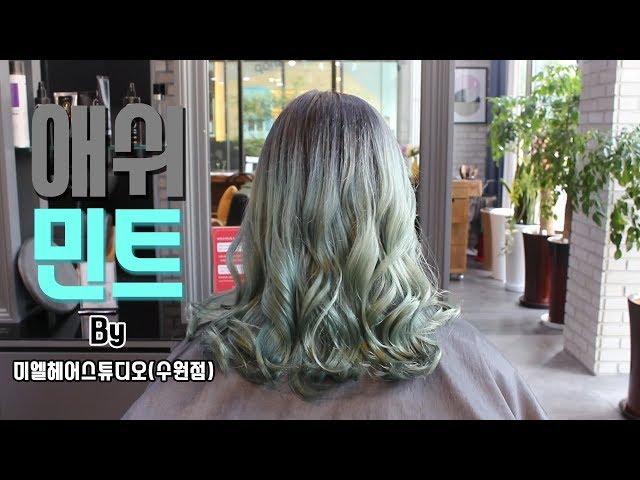 [프로 염색 레시피] 미엘 블론디앤 애쉬 민트 (Mielle Blondie Anne Ash Mint)