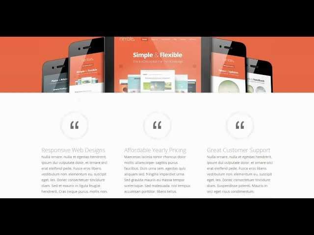 Nimble WordPress Theme by Elegant Themes