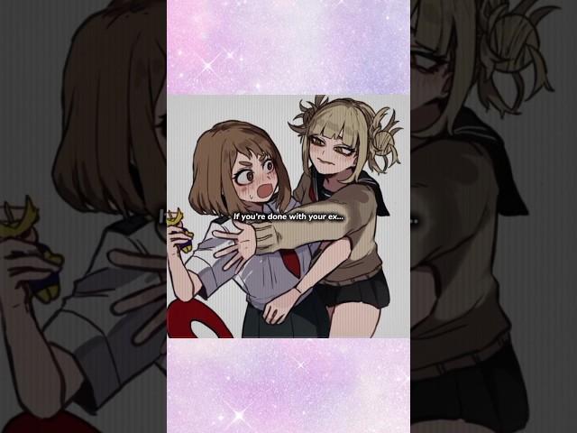 ochaco is unbothered  #mha #myheroacademia #ochacouraraka #uraraka #himikotoga #deku #izukumidoriya