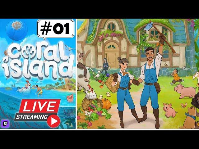 Relax Into the Weekend With Me | Coral Island 1.1 (Stream), Pt. 1