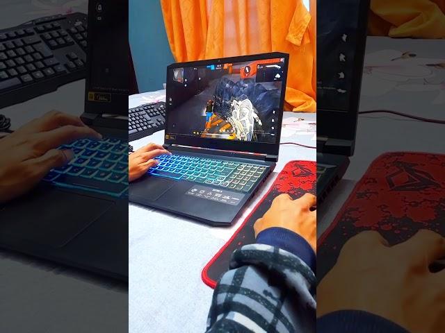 Playing FreeFire in My Gaming Laptop Acer Nitro 5