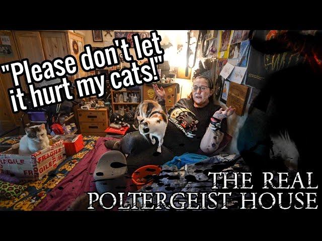 REAL POLTERGEIST HOUSE IN MANCHESTER | SUBSCRIBER NEEDED OUR HELP