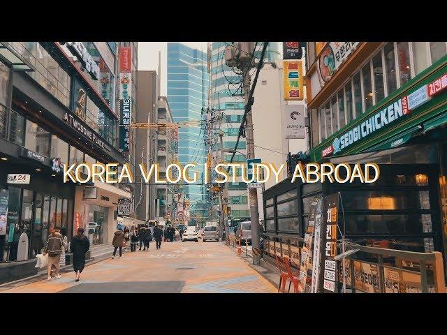 FIRST WEEK IN KOREA | STUDY ABROAD VLOG