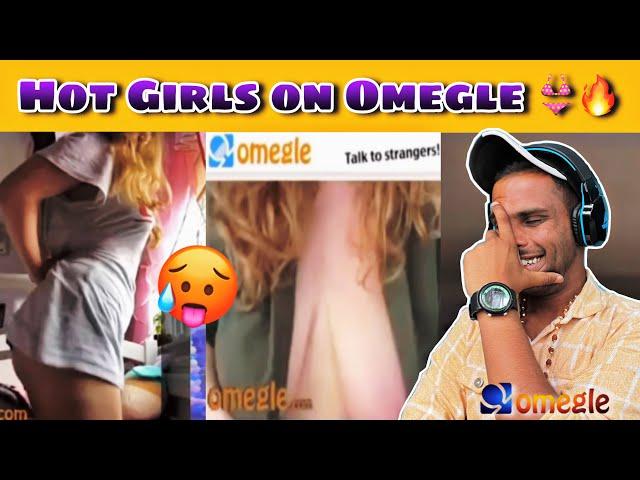 Hot girls removing her clothes on Omegle | Sexy girls Omegle 