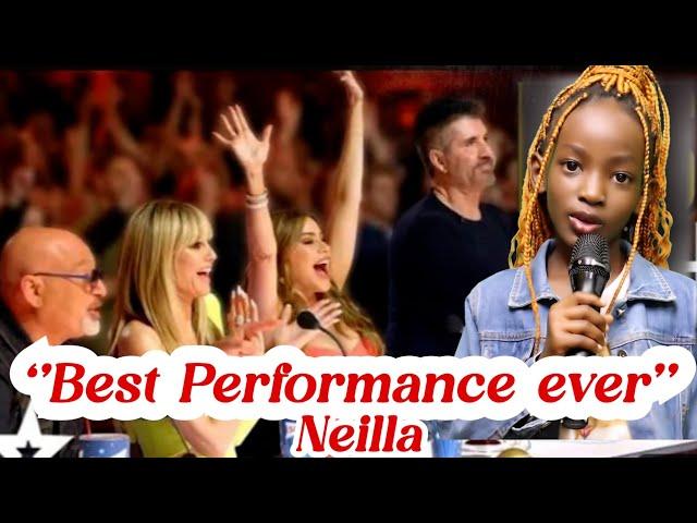 Undoubtedly, at 8-year-old a little child Neilla Uwase made AGT history, the judges shocked-AGT 2023