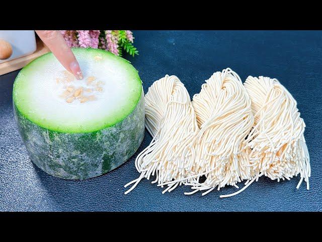 Winter Melon Stewed Noodles: A Delicious Home Recipe  You will be addictedYou Must Try This Recipe