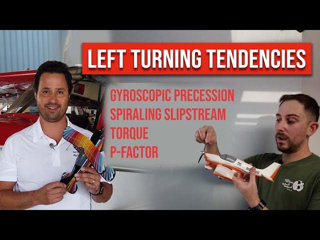Why Does My Airplane Turn Left? The 4 Left Turning Tendencies Explained