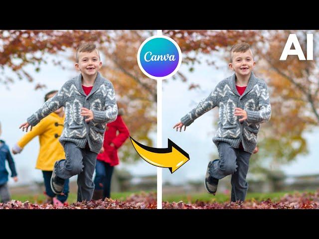 Instantly Remove Anything from Photos in Canva - Canva AI Tutorial