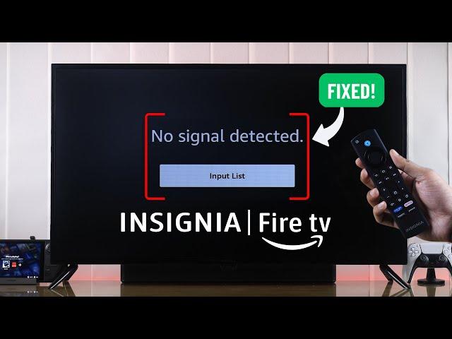 Fix- Insignia Fire TV HDMI Not Working! [Not Recognizing]