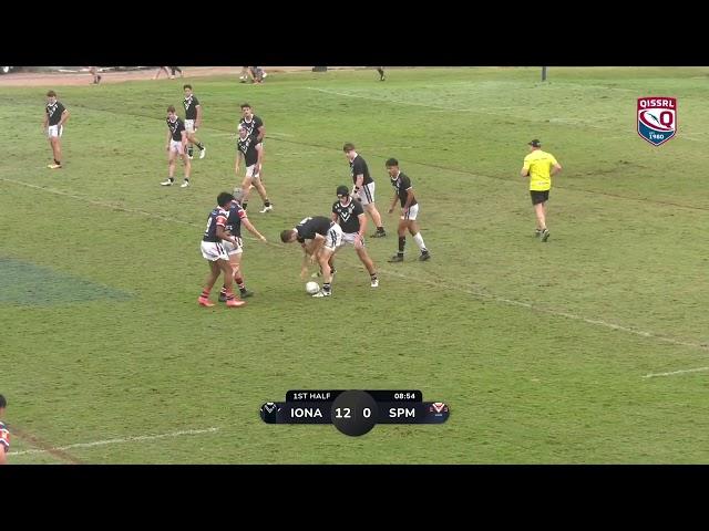 Iona College V St Patricks College Mackay Play off