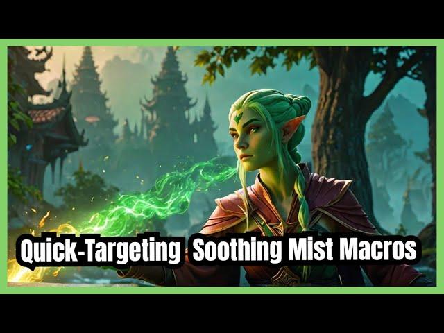 The FASTEST Mistweaver Monk Macro for Quick-Targeting Dominance #worldofwarcraft #mmorpg #gaming