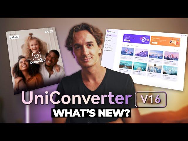 Video Converter 2025: Convert and Enhance Videos In Batches | UniConverter 16 What's New