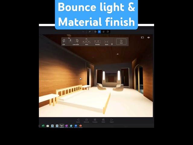 Bounce light & material finish #lightingstyles #simplelighting #ambientlighting #lighting #vlog