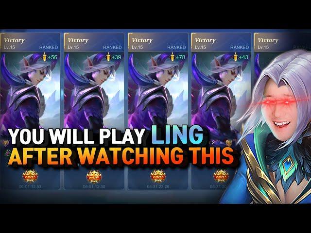 Are you looking for fast rank up hero? Ling is the best, watch | Mobile Legends