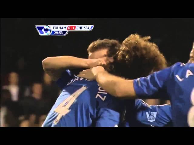 David Luiz goal of the season vs Fulham.