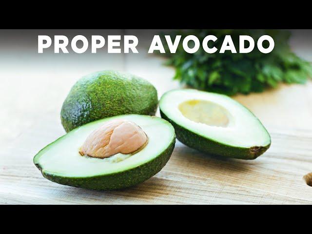 How To Eat An Avocado