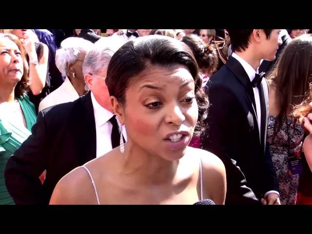 Taraji P. Henson, Tiffany Rubin Story: 2011 Primetime Emmys: Red Carpet