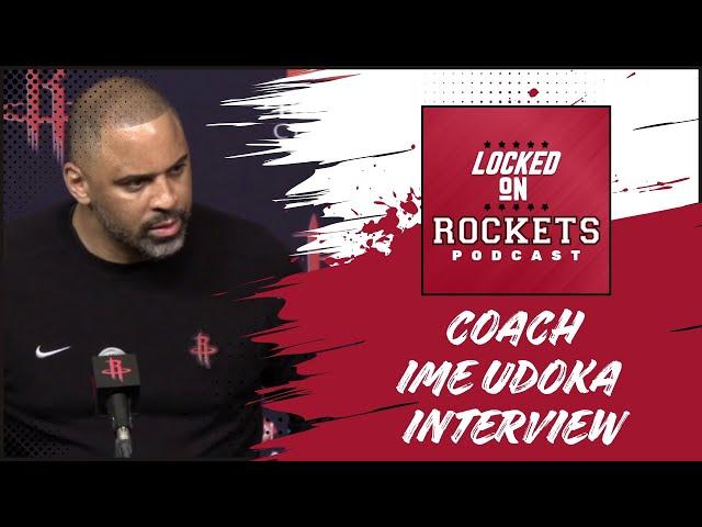 Ime Udoka | Postgame Houston Rockets Vs Sacramento Kings | 2024-2025 NBA Season