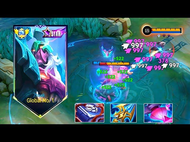 ZHASK NEW BEST BUILD FOR DAMAGE HACK!!(zhask best build 2024)