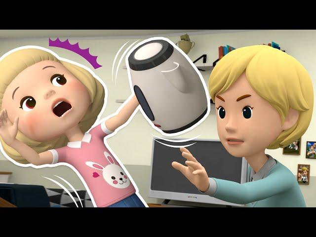 Be careful with hot water│Learn about Safety Tips with POLI│Safety Episodes│Robocar POLI TV