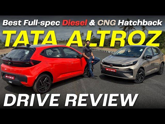 2025 Tata Altroz Facelift Review | The Best Full-spec Diesel & CNG Hatchback In India | Branded