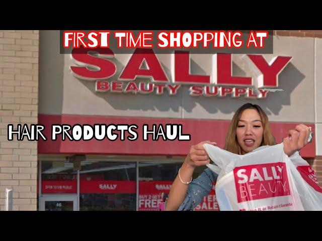 SHOPPING AT SALLY BEAUTY FOR THE FIRST TIME | HOW MUCH | HAUL