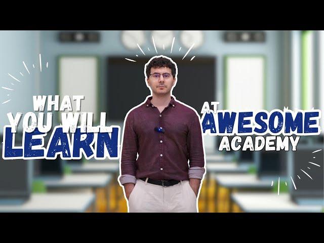 Learn English with awesome academy