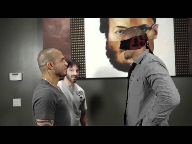 Ultimate Stare Down! Boxer Miguel Cotto vs MMA Fighter Brendan Schaub